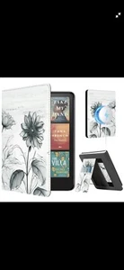 Stand Case for 7" Kindle Paperwhite 12th Gen 2024 and Kindle Sketch Sunflower - Picture 1 of 3