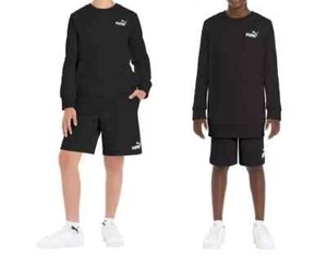 PUMA Youth 2-Piece Set - Black - S - Picture 1 of 2