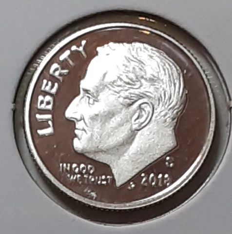 2018 Roosevelt Dime  S - Silver Proof Cover