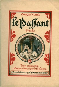 Livre ancien le passant François Coppée Librairie des Amatevrs 1920 book - Picture 1 of 2