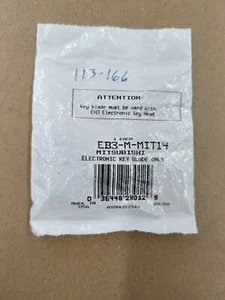 Ilco EB3-M-MIT14 Mitsubishi Electronic Key Blade Only - Foto 1 di 2
