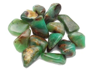 CHRYSOPRASE gemmy tumbled stone Gemstone Australia size Med 4.1 - 8 grams - Picture 1 of 2