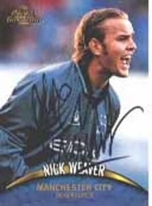 Nicky Weaver - Man City - Signed Trading Card - COA - (5106)