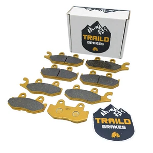 Juego de pastillas de freno delanteras y traseras de cerámica Traild Yamaha Viking 700/Viking VI 2014-2025 - Imagen 1 de 10