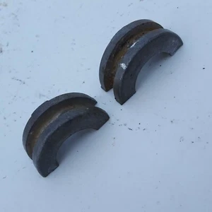 1971 Jawa Cz Sport 175 Handle Bar Clamps Handlebar Caps - Bild 1 von 6