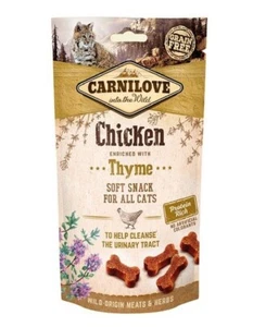 8595602527212 CARNILOVE Semi-Moist Snack Chicken & Thyme - Cat treat with ch - Picture 1 of 1