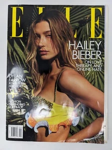 Elle Magazine Hailey Bieber Dylan Farrow Fashion Bringing Sexy Back April 2021   - Picture 1 of 3