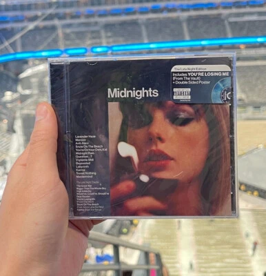 NEW ✨Taylor Swift Midnights 💜 (The Late Night Edition) CD 💿 Metlife Exclusive - Image 1 of 3