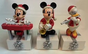 Disney Hallmark Wireless Christmas Band Set Minnie piano Mickey sax Daisy flute - Picture 1 of 17
