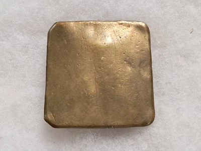 Une boucle de ceinturon militaire troupe 14/18 ww1 militaria. - Photo 1/2