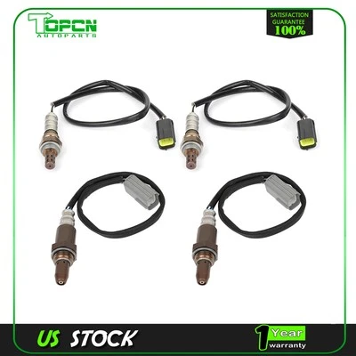 4pcs Air Fuel Ratio Oxygen Sensor for 08-10 Infiniti EX35 3.5L Front Rear Foto 1 de 4