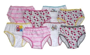 Hello Kitty Little Girls' 8-pack Panties - Picture 1 of 3