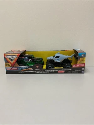 Monster Jam RC Grave Digger VS. Megaldon Racing Rivals G64 - Image 1 of 4