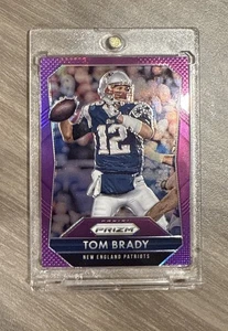 2015 Tom Brady Panini Prizm Purple - Picture 1 of 2