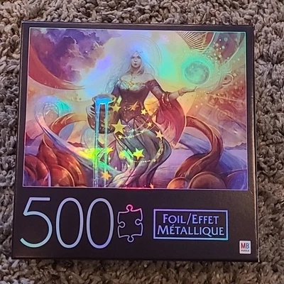 Milton Bradley 500 ПК металлический пазл - красивый пазл - новый запечатанный! Колдунья - Изображение 1 из 3