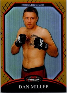 2011 Finest UFC #43 Dan Miller Refractors Gold #/88 - Bild 1 von 2