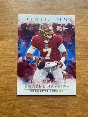 2020 Panini Origins Blue /99 Dwayne Haskins #17 - Image 1 of 2