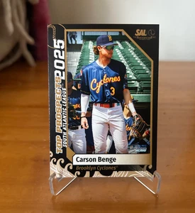 2025 South Atlantic League Top Prospects Carson Benge Brooklyn Cyclones - Foto 1 di 1