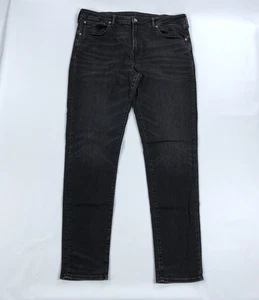 American Eagle Jeans Mens 38x36 Black AirFlex+ Plus Denim Pants Athletic Fit - Picture 1 of 13
