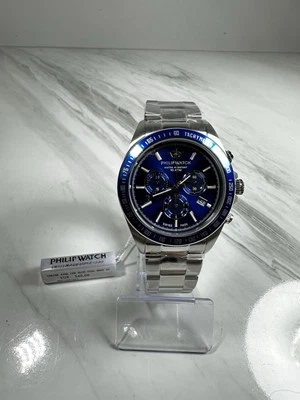 Philip Watch Caribe Cronografo Blu  42mm - Immagine 1 di 4