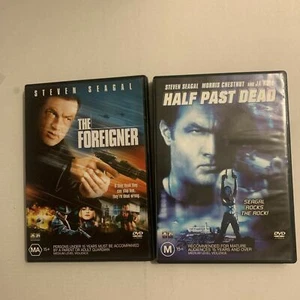 Steven Seagal: The Foreigner & Half Past Dead (DVD, 2003, 2-Disc) Region 4 - Picture 1 of 7