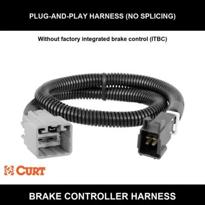 Arnés controlador de freno de remolque CURT para Ram 3500 2015-2024 sin ITBC Foto 1 de 4