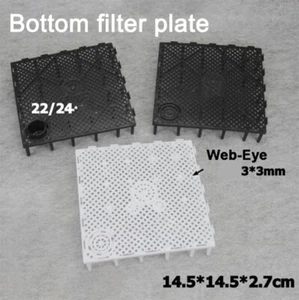 Aquarium Under Gravel Fish Tank Bottom Filtration Plate Filter Grid Divider Tray - Picture 1 of 25