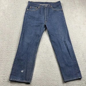 Vintage Levis 501xx Jeans Herren 38x30 (35x28) Blau Denim Made In USA Button Fly 90 - Bild 1 von 24