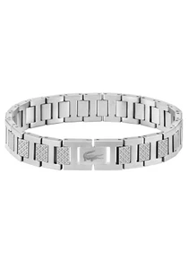 LACOSTE Armband Neu Hochwertigem Edelstahl Farbe Silber magnete Unisex ohne OVP. - Bild 1 von 5