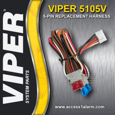 Viper 5-Pin Main Harness For The Viper 5105V Remote Start With Security System - Image 1 of 3