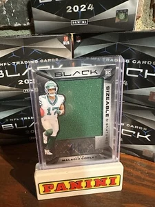 2024 Panini Black - Malachi Corley #ssr-mcy AUTO RPA Jumbo Jets RC /99 - Picture 1 of 3