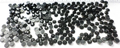 250 cabujones traseros planos redondos vintage pequeños 5x2 mm FAUX acrílico ónix Foto 1 de 4