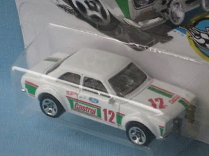 Ford Escort RS1600 1970 blanco edición de EE. UU. juguete Castrol Rally BP 70 mm - Imagen 1 de 2