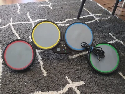 Rock Band HARMONIX 822149 Wired Drum Set Drums Only For Xbox 360 PC Untested  - Image 1 of 4