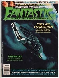 FANTASTIC FILMS #42 NOVEMBER 1984. LAST STARFIGHTER GREMLINS CONAN BANZAI. 9+ - Picture 1 of 2