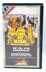 El mundo en guerra (VHS, episodio 3-4, 1991) La caída de Francia WWll Docu. PAL - Imagen 1 de 5