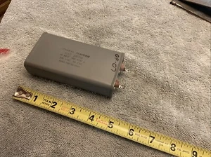 Oil Filled Capacitor 10 MUF 400 VDC Vintage Tube Audio Radio OF07 - Picture 1 of 1