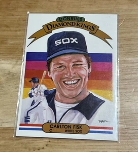 Donruss Diamond Kings #20 - Carlton Fisk White Sox - Picture 1 of 12