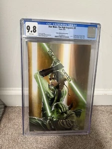 Star Wars The High Republic (2021) #1 Panini Comics Virgin Cover CGC 9.8 - Picture 1 of 2