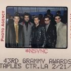 2001 NSYNC à la 43e cérémonie des Grammy Awards Justin Timberlake diapositive de transparence célébrité