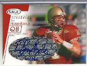 2001 SAGE Autographs Red #A20 Tim Hasselbeck/900