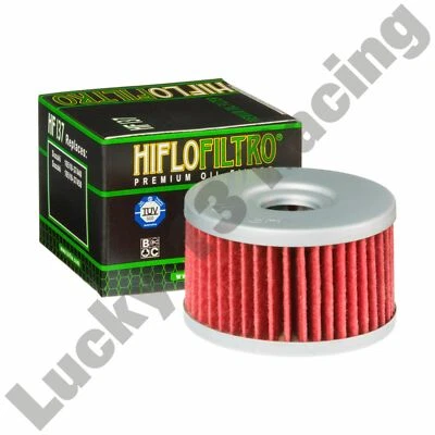 Filtro de aceite HF137 Hiflo Filtro para Suzuki DR 500 600 650 750 800 LS Savage Dakar Foto 1 de 4