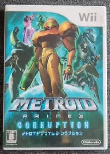 metroid prime 3 Corruption Nintendo Wii NTSC-J (Japan) Japanese version - Picture 1 of 3