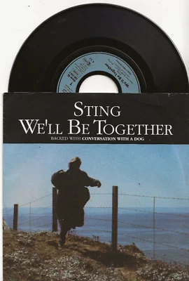 STING POLICE WE'LL BE TOGETHER RARE VINYL SINGLE FROM GERMANY, MINT - Image 1 of 2