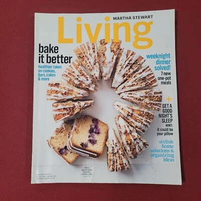 Martha Stewart Living Magazine 2014 September Issue #247 Bake It Better SEE PICS Foto 1 de 4