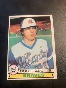 #222 Bob Beall Atlanta Braves    1979 Topps Cb15