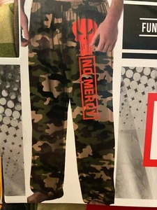 THE PUNISHER movie COMIC Book SKULL Marvel MENS Pajama New Sleep LOUNGE Pant WOW - Picture 1 of 7
