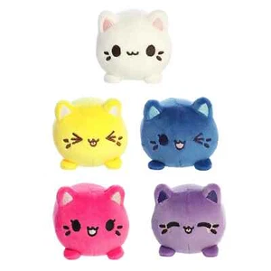 Aurora - Tasty Peach - Meowchi Surprise Plush - Series 4 Stuffed Animal - Picture 1 of 6