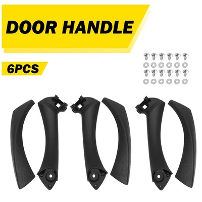 6 X внутренней дверной ручки тянуть чехол для BMW 323i 325xi 328i 330xi E90/E91/E92/E93 EE - Изображение 1 из 4