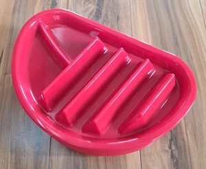 12 Arrow Plastic Plate Taco Holders Red Made In The USA !!! - Picture 1 of 5